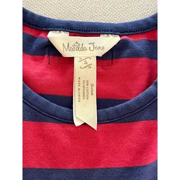 Matilda Jane Dress Size 4 Pullover Sleeveless Tiered Ruffle 2 sets available twi - Picture 3 of 9